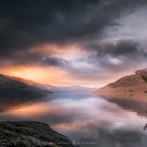 LOCH LOMOND, SUNSET