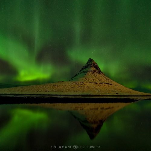 KIRKJUFELL, NORTHERN LIGHTS